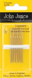 Colonial Needle 72180 Gold Tapestry Hand Needles-Size 24 3-Pkg 