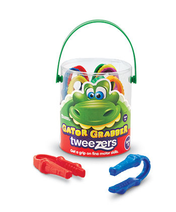 Learning Resources LER2963 Gator Grabber Tweezers