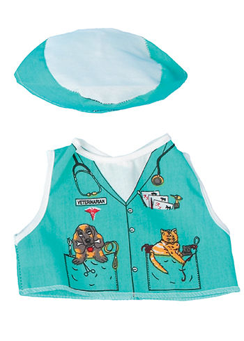 Dexter Educational Toys DEX1204 Veterinarian Dress Up For Dolls And Teddy Bears