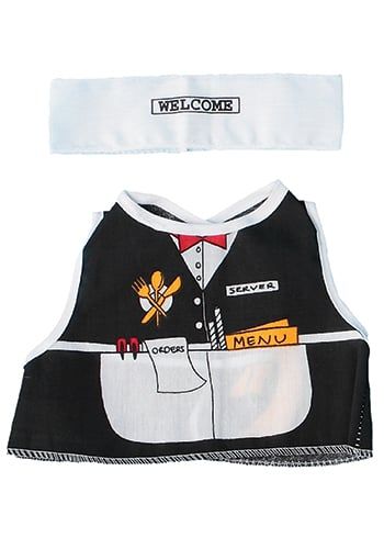 Dexter Educational Toys DEX1219 Server Dress Up For Dolls And Teddy Bears