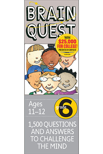 Workman Publishing WP-16656 Brain Quest Gr 6