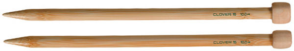 Clover 3011-1 Bamboo Single Point Knitting Needles 9 in.-Size 1