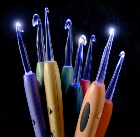 Cornerstone Products CL3940 Crochet Lite Crochet Hooks-Size C 2.5mm Yellow Gold