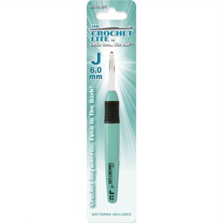 Cornerstone Products CL3947 Crochet Lite Crochet Hooks-Size J 6.0mm Green