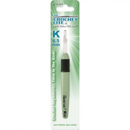 Cornerstone Products CL3948 Crochet Lite Crochet Hooks-Size K 6.5mm Olive