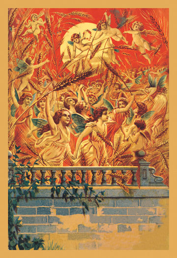 Buy Enlarge 0-587-07467-1P12x18 Wheat Angels no.1- Paper Size P12x18