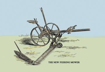 Buy Enlarge 0-587-07584-8P20x30 New Feering Mower- Paper Size P20x30