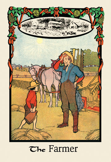 Buy Enlarge 0-587-13572-7P12x18 Farmer- Paper Size P12x18