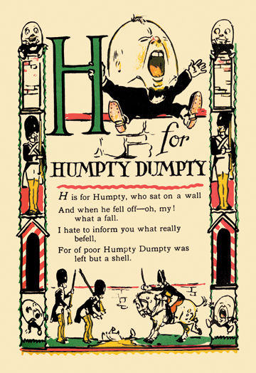 Buy Enlarge 0-587-07428-0P12x18 H for Humpty Dumpty- Paper Size P12x18