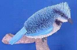 Brushart BRUSH111 Blue Jay 5 inch with Branch