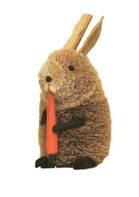 Brushart BRUSH74L Rabbit Colored 10 inch