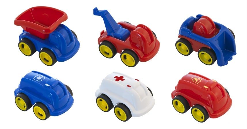 Miniland Educational 27490 Minimobil Jobs 6 units Jar