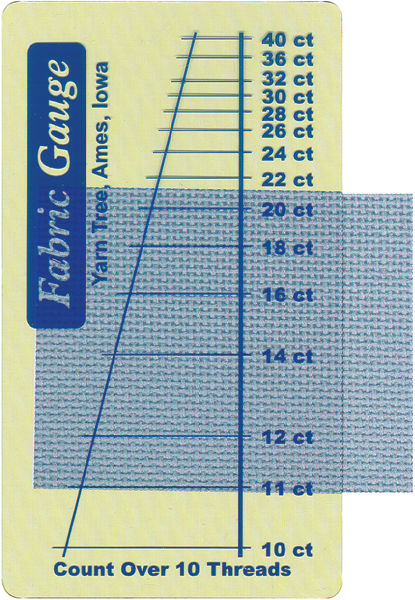Yarn Tree 3679 Fabric Gauge 2 in.X3-1- 2 in.-1- Pkg