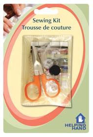The Faucet Queens 46012 Helping Hand Sewing Kit 3in Clear