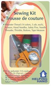 The Faucet Queens 46014 Helping Hand Sewing Kit 5.75in Clear