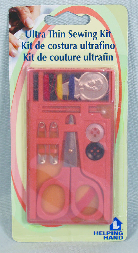 The Faucet Queens 46015 Helping Hand Ultra Thin Sewing Kit 4x2 Red