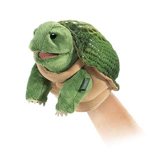 FOLKMANIS  INC. FMT2968 TURTLE LITTLE PUPPET