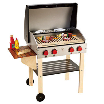 HaPe Toys E3127 Gourmet Grill - with food - DS - 3Y plus