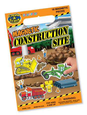 Create-A-Scene Magnetic Playset On the Go Patch Products 7117