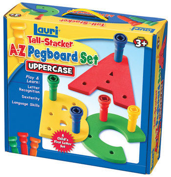 Patch Products 2322 Tall-Stacker A-Z Pegboard Set - Uppercase