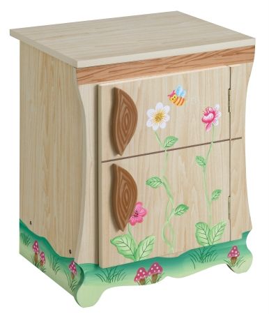 Teamson W-9649A Enchanted Forest Kitchen Refrigerator