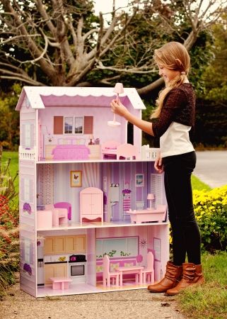 teamson fancy mansion dollhouse