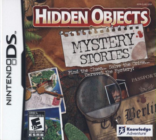 Knowledge Adventure 166263 Hidden Objects- Mystery Stories -Nintendo DS