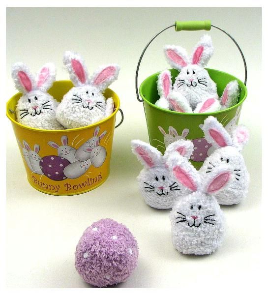 IWGAC 049-64906 Bowling Bunnies 2 assorted priced each