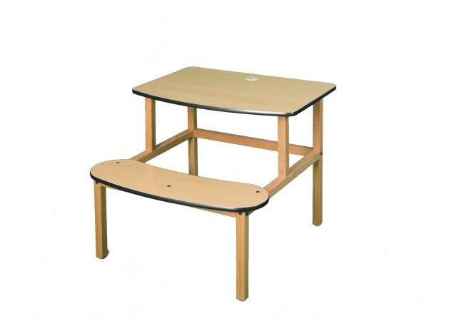 Wild Zoo Furniture s-d mpl-grn-wz Student Desk - Maple-Green