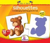 BooKid 7290105889072 Make a Match Puzzles Silhouettes