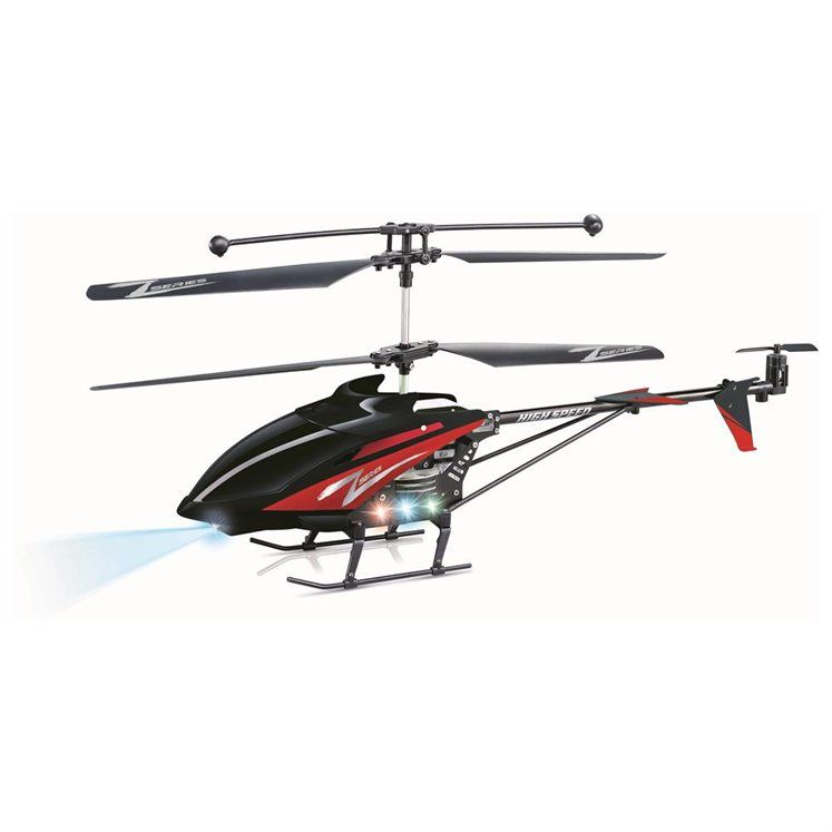 Microgear EC10288 Microgear Radio Controlled RC Co-Axial 4 Channels LAMA V6 Silver Helicopter RTF - Silver