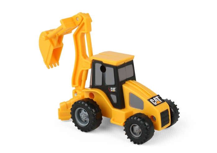 Cat Motorized Items CAT11139 Cat Mini Machines Single Pack Back Hoe