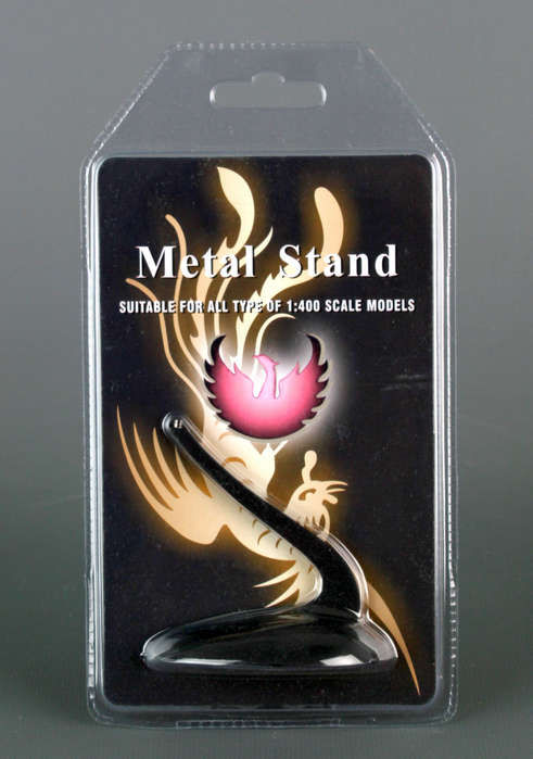 Phoenix Diecast 1-400 PH4STD004 Phoenix Flat Black Finish Stand 1-400