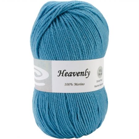 Elegant Yarns Q52-100-F336 Heavenly Yarn -Sea Blue