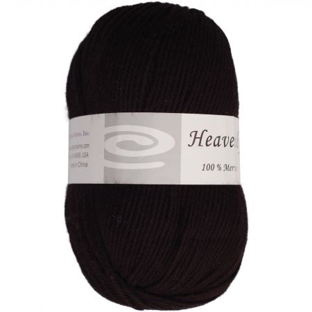 Elegant Yarns Q52-100-F620 Heavenly Yarn -Charcoal Black