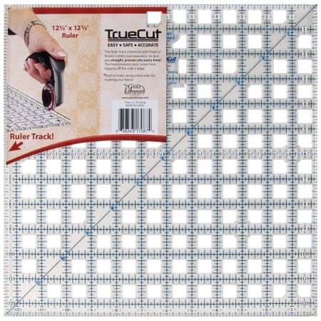 Grace Company TC17087 TrueCut Ruler-12-1/2&apos;&apos;X12-1/2&apos;&apos;