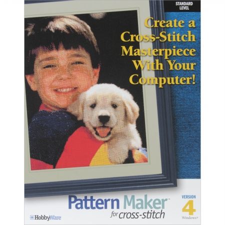 Hobbyware 21 Pattern Maker Cross Stitch Software -Standard Version-Version 4.0