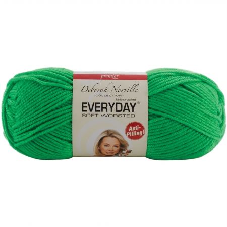 Deborah Norville Collection Everyday Solid Yarn-Electric Green