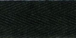 100% Cotton Twill Tape 1&apos;&apos;X55yd-Black