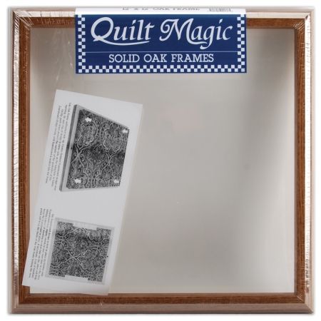 Quilt Magic Frame 12&apos;&apos;X12&apos;&apos;-Oak