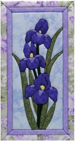 Iris Quilt Magic Kit-10&apos;&apos;X19&apos;&apos;