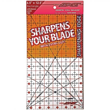 The Cutting EDGE Clear Ruler-6-1/2&apos;&apos;X12-1/2&apos;&apos;