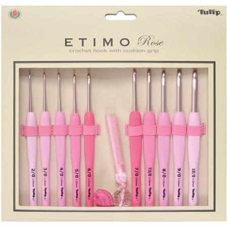 Tulip Etimo Rose Crochet Hook Set-