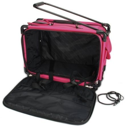 TUTTO Machine On Wheels Case-23&apos;&apos;X15&apos;&apos;X12&apos;&apos; Pink