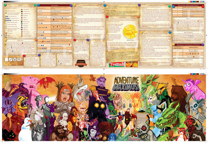 Adventure Maximus Master Screen 1801