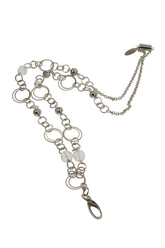 Boojee Bead Fashion London Id Tag Holder Necklace