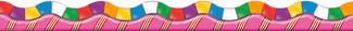 Candy Land Dimensional Look Extra Wide Die Cut Deco Trim