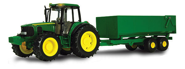 B2breplicas ERT46077 Big Farm 6930 Tractor With Lights N Sound And Wagon