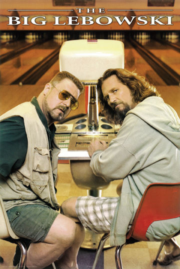 Hot Stuff Enterprise Z179-24x36-NA The Big Lebowski Poster&#44; 24 x 36