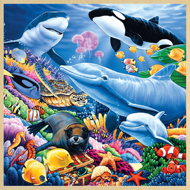 Masterpieces 11332 Undersea Friends Puzzle - 48 Piece